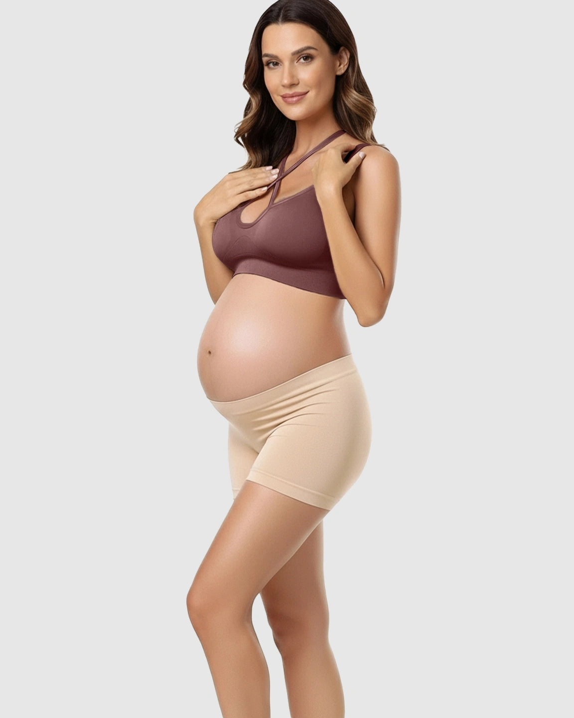 Seamless CrissCross Nursing Bra