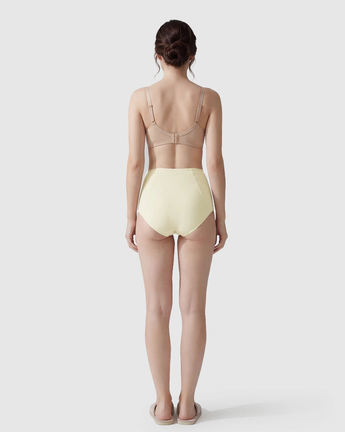 Removable Pad Mid-Waist Menstrual Maternity Panty