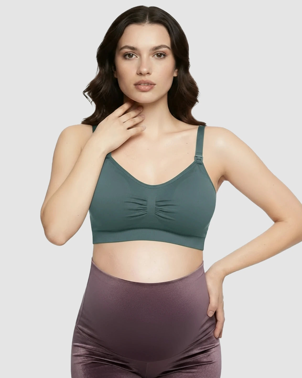 Seamless Soft Stretch Wireless Nursing Bra