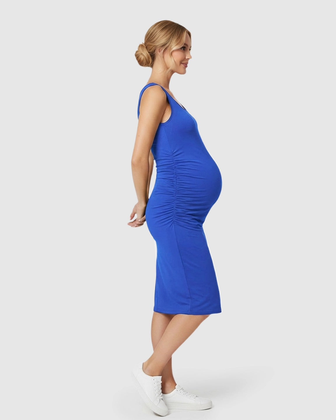 Sleeveless Camisole Bodycon Maternity Dress