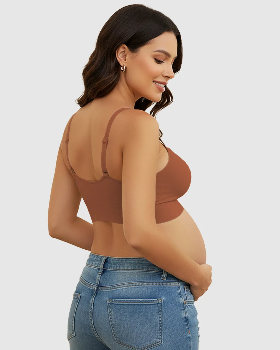 Wireless Front-Closure Maternity Nursing Bra