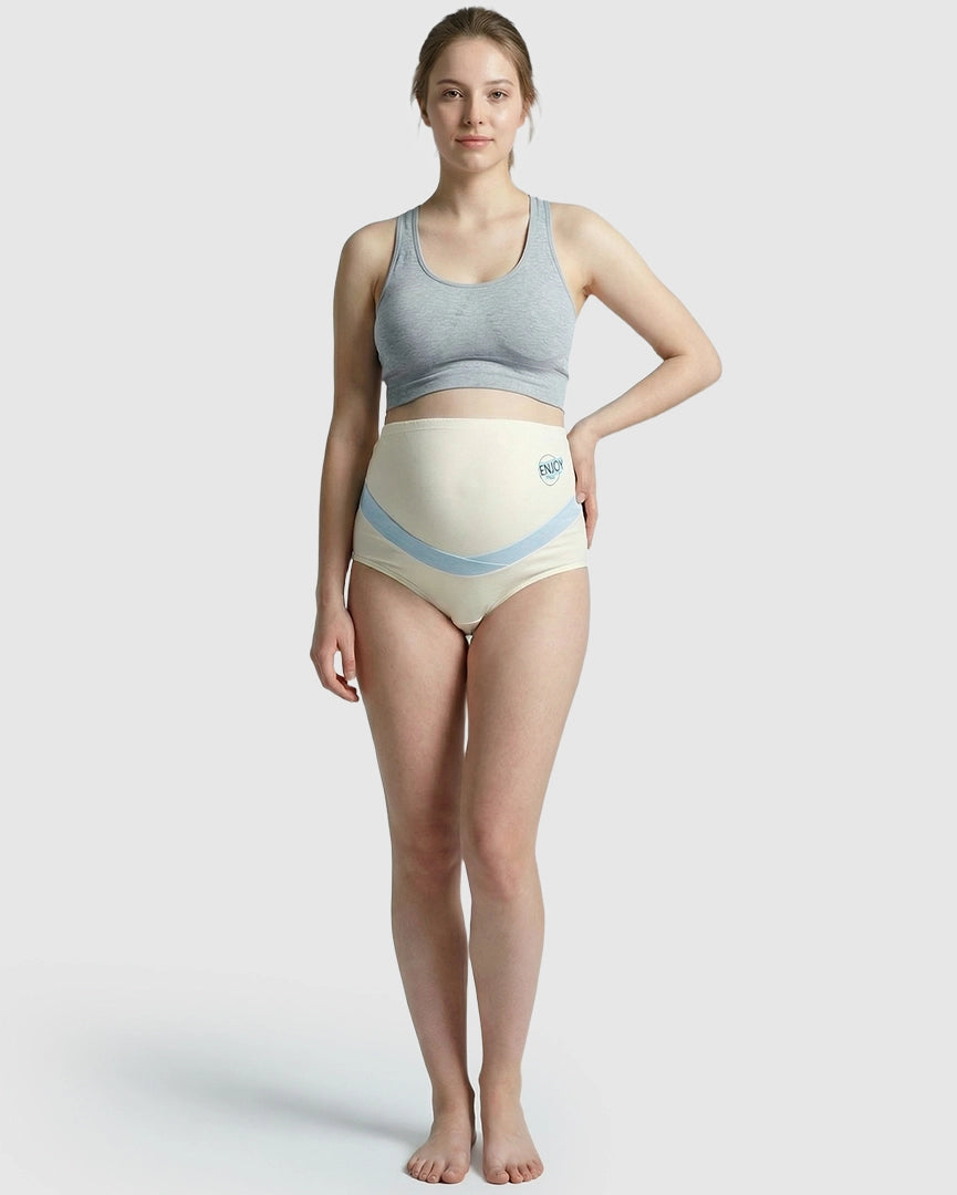 Crisscross High-Waist Maternity Underwear