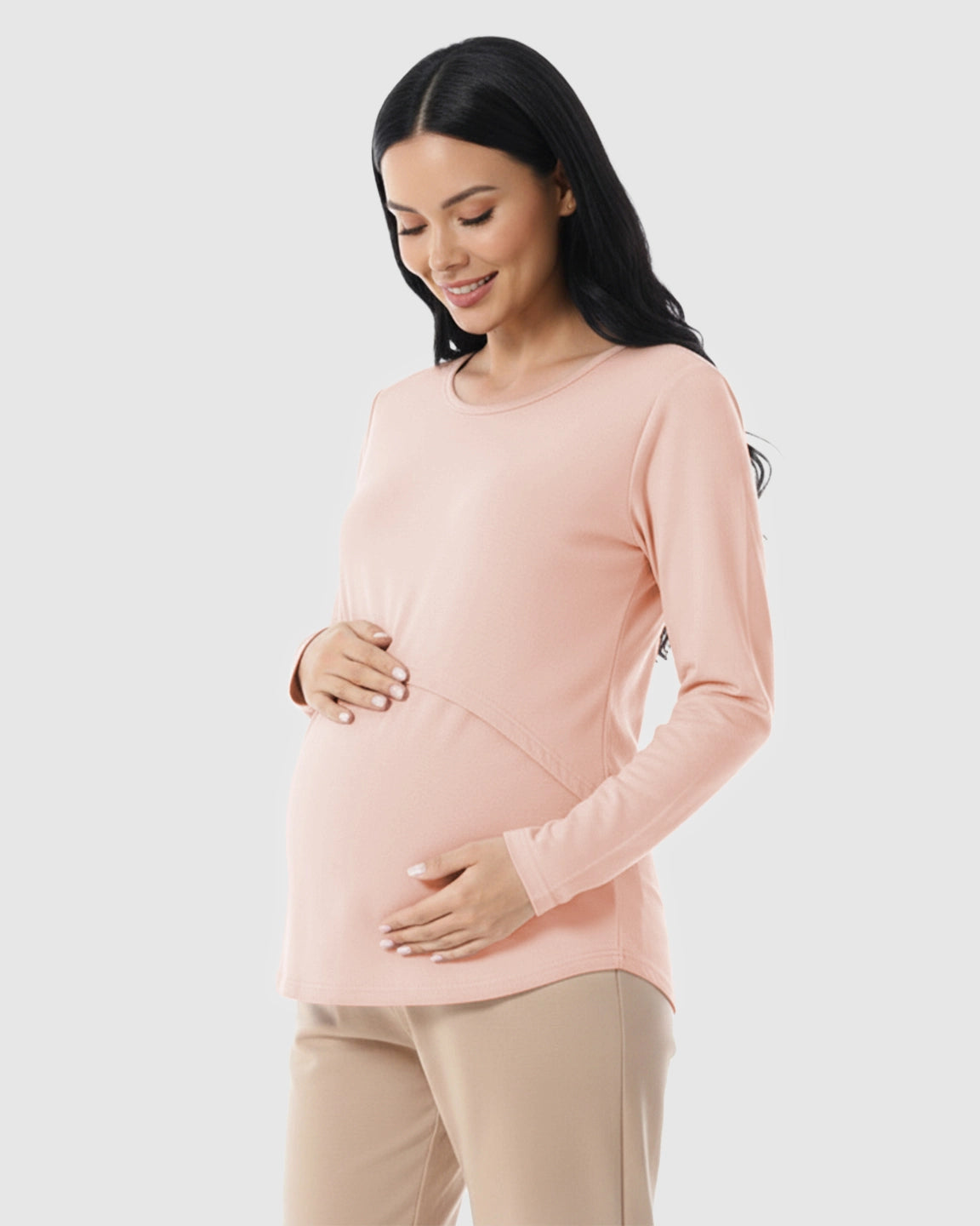 Nursing Access Loose Fit Maternity & Nursing Top