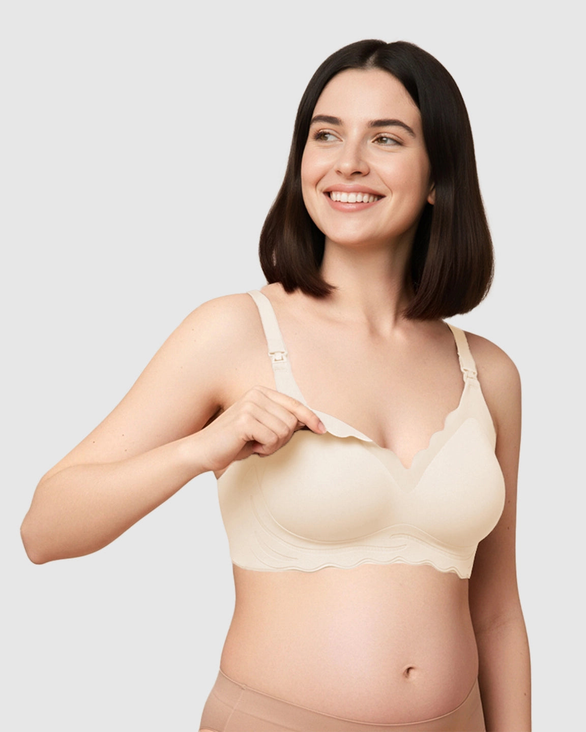 Wireless Front Open Nursing Bra