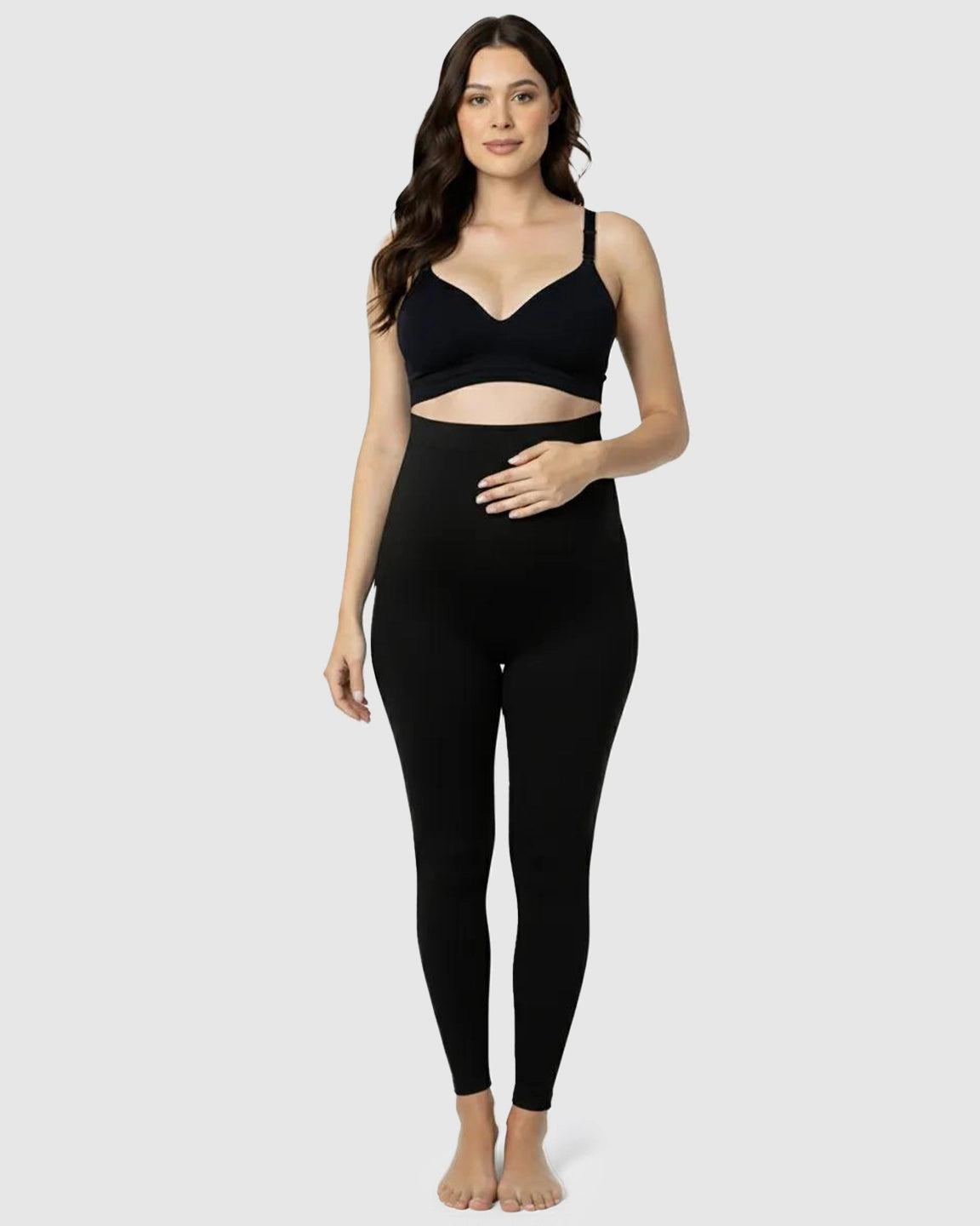 Belly Support Stretch Maternity Leggings