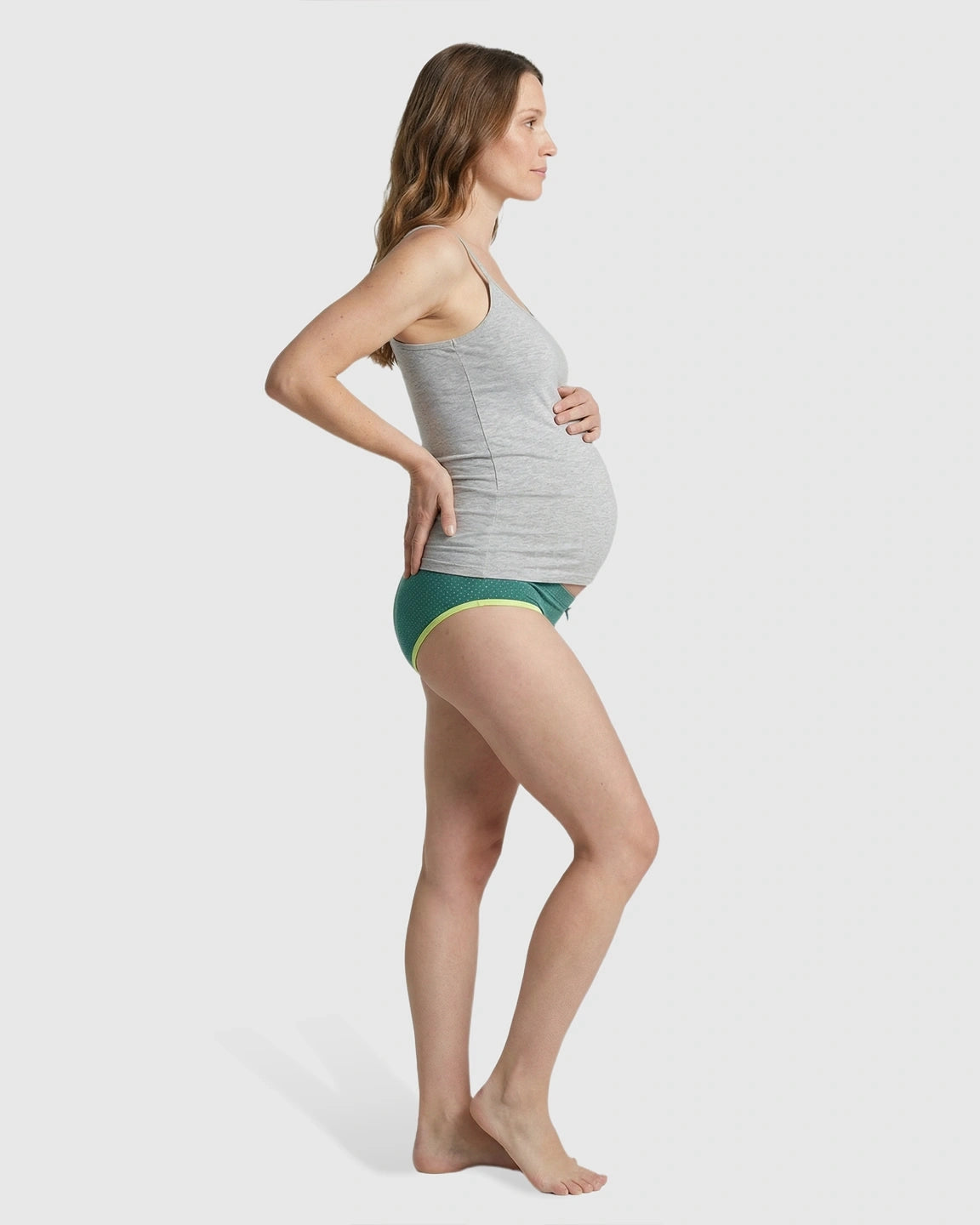 V-Shaped Pure Cotton Maternity Panties