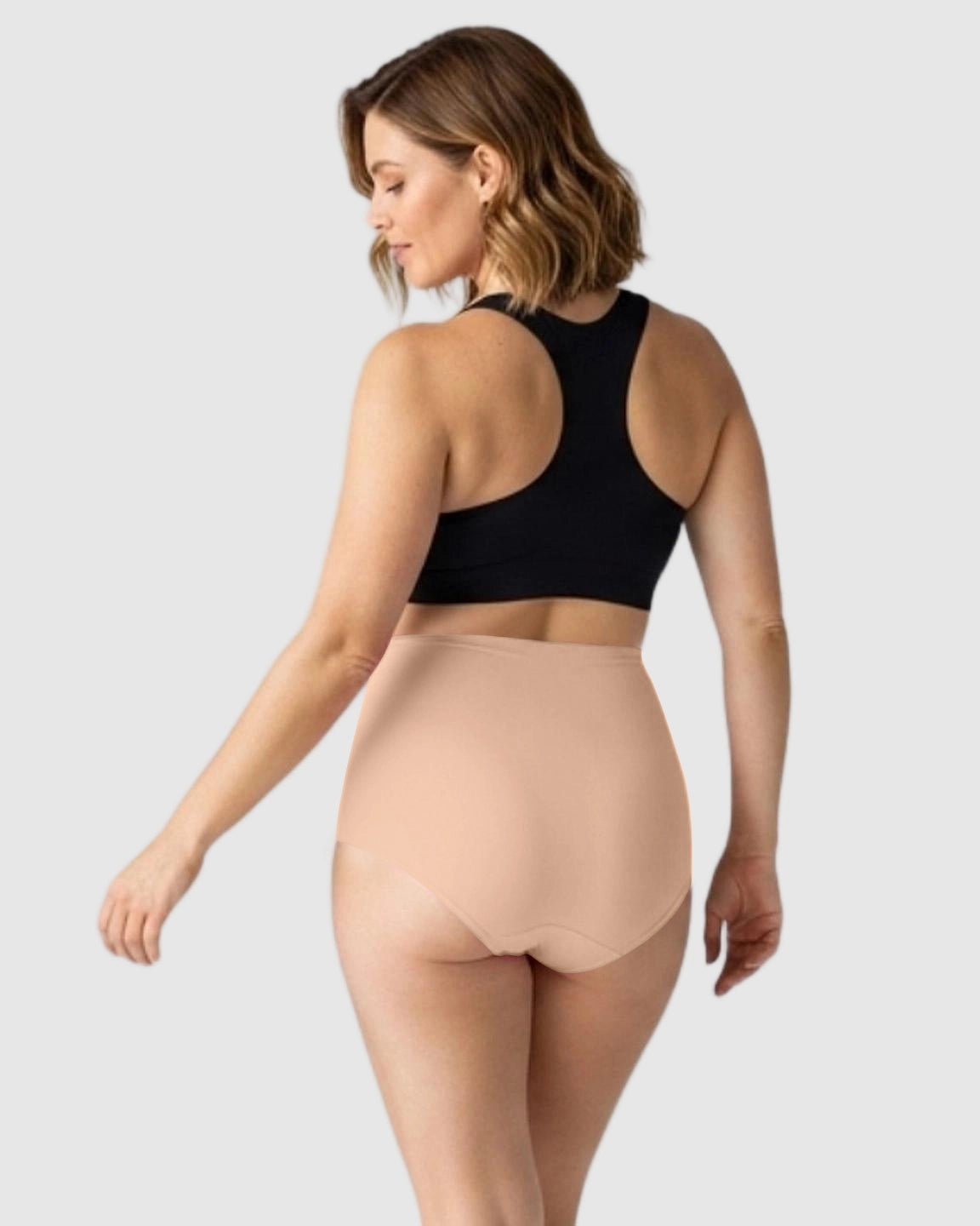 High-Waist Cotton Support Maternity Panties