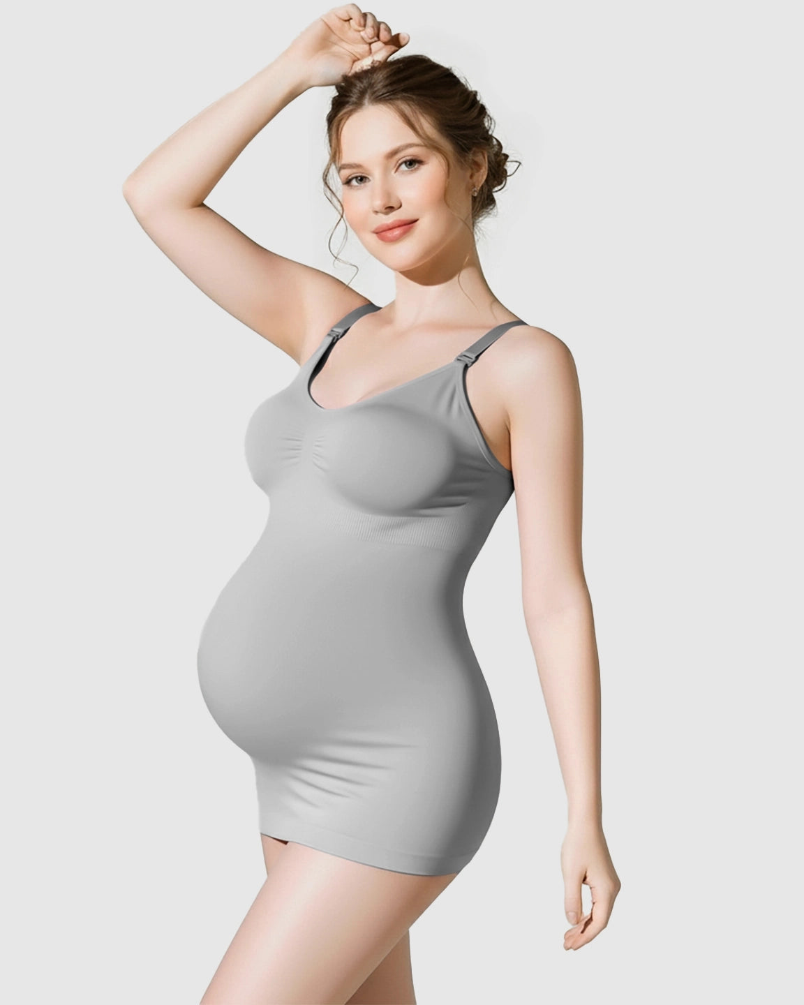 Soft Stretch Front-Opening Wireless Maternity Nursing Bra