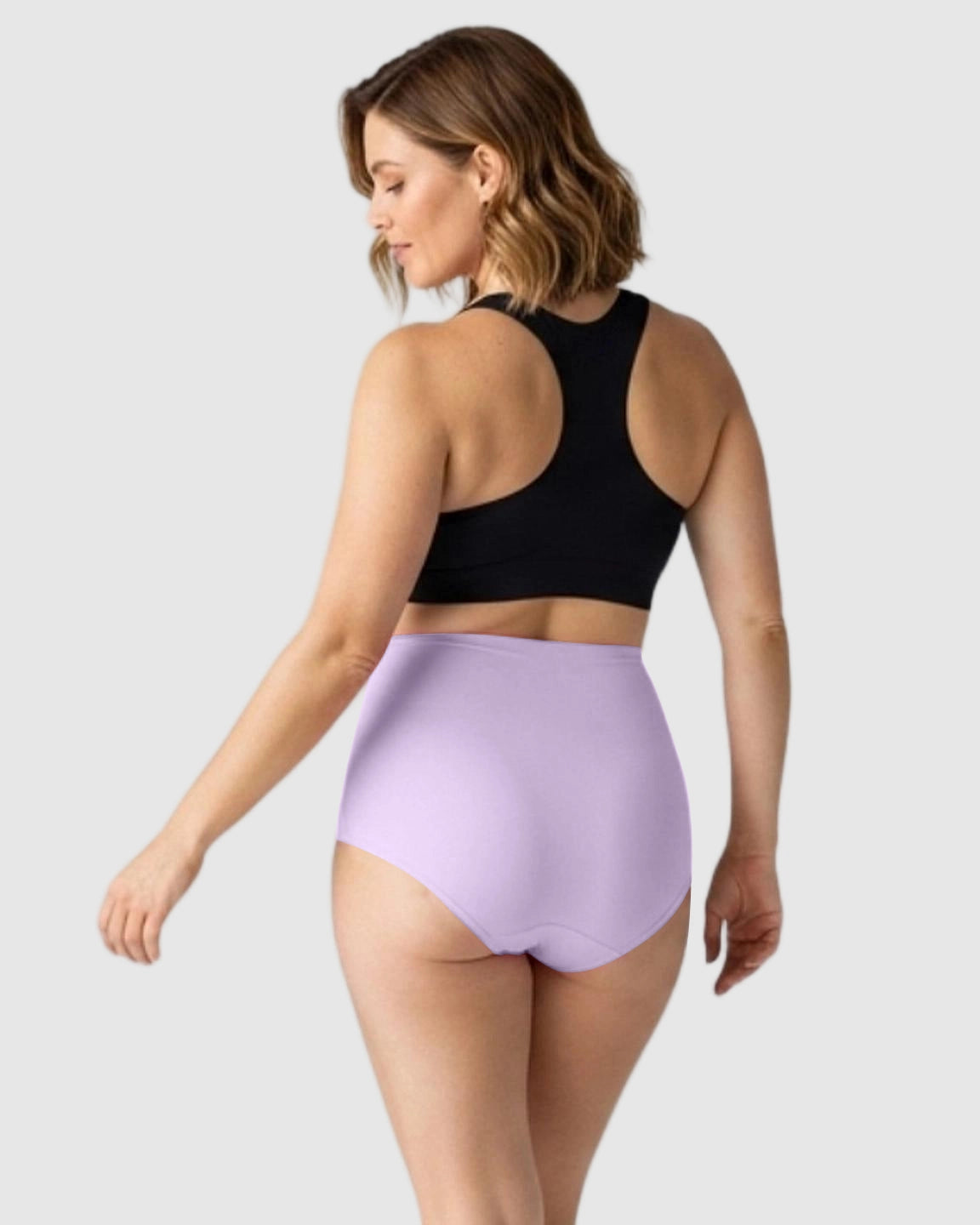 High-Waist Cotton Support Maternity Panties