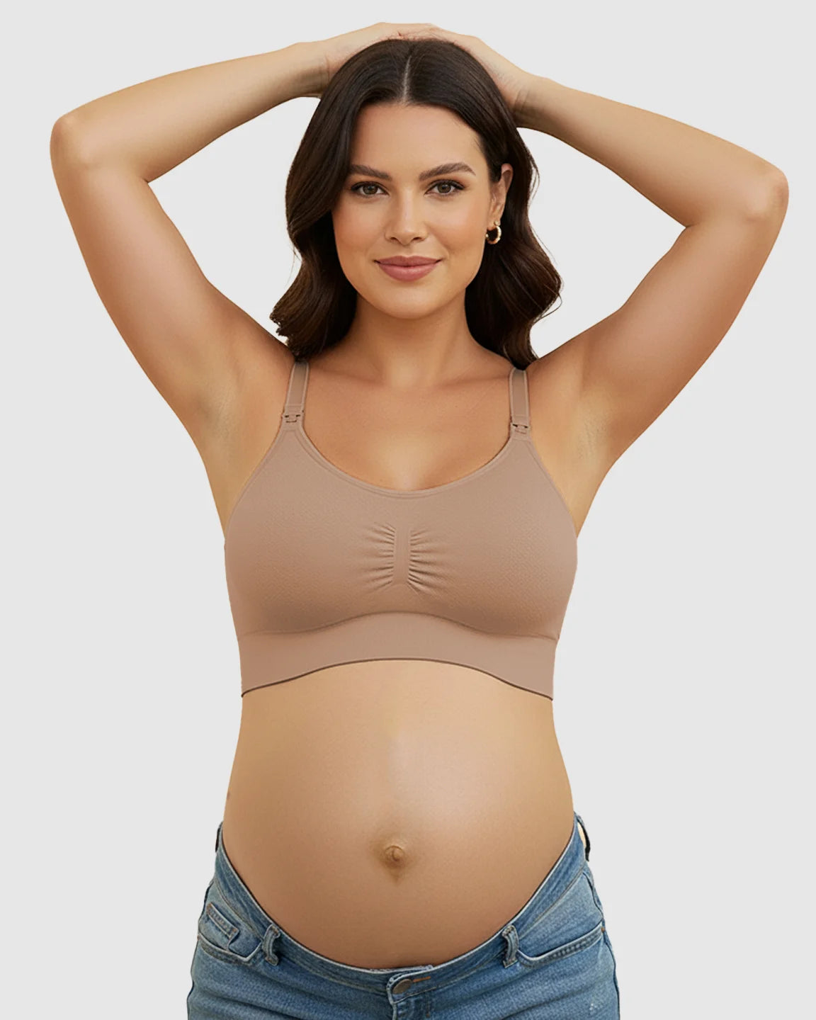 Wireless Front-Closure Maternity Nursing Bra