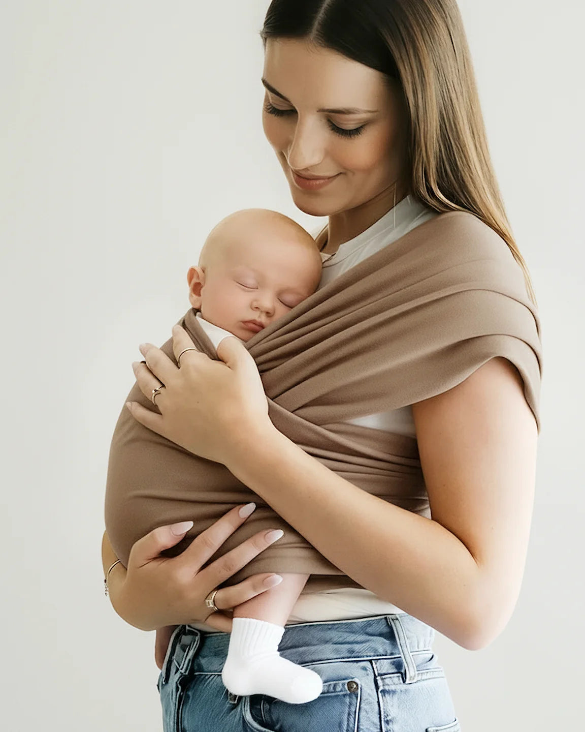Skin-to-Skin Adjustable Baby Wrap Carrier