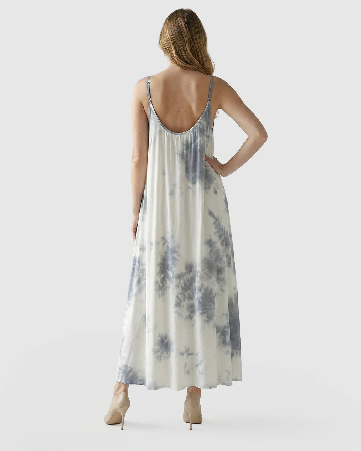 Spaghetti-Strap Everyday Maternity Maxi Dress