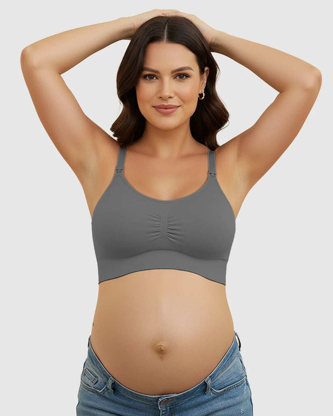 Wireless Front-Closure Maternity Nursing Bra