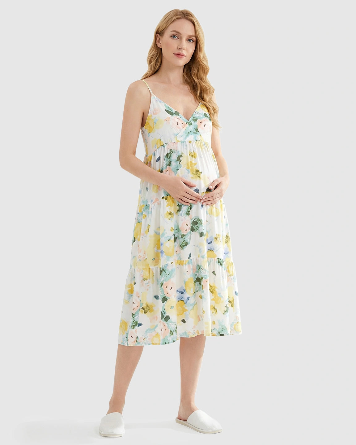 Thin Strapped Loose Fit maternity Nightdress