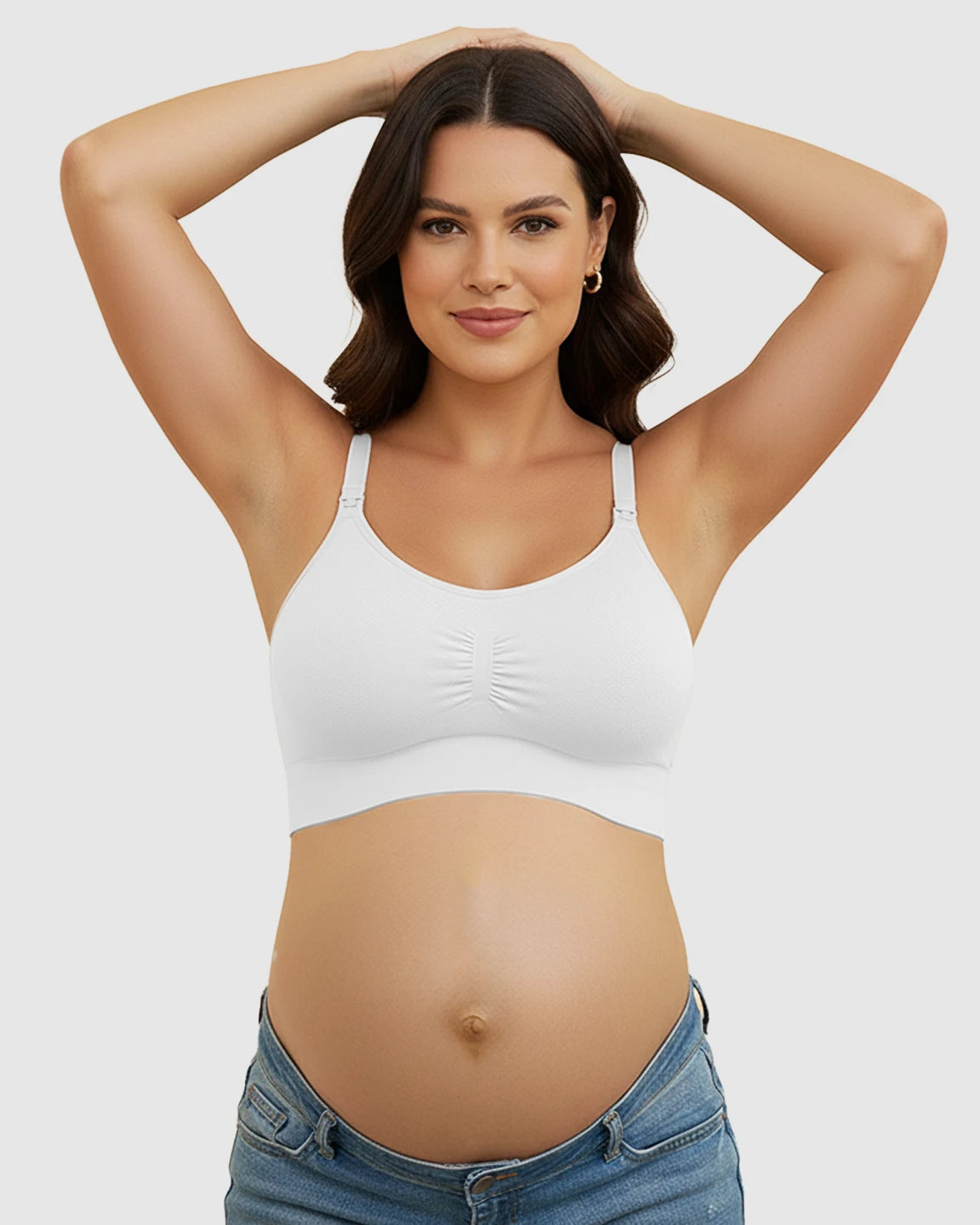 Wireless Front-Closure Maternity Nursing Bra