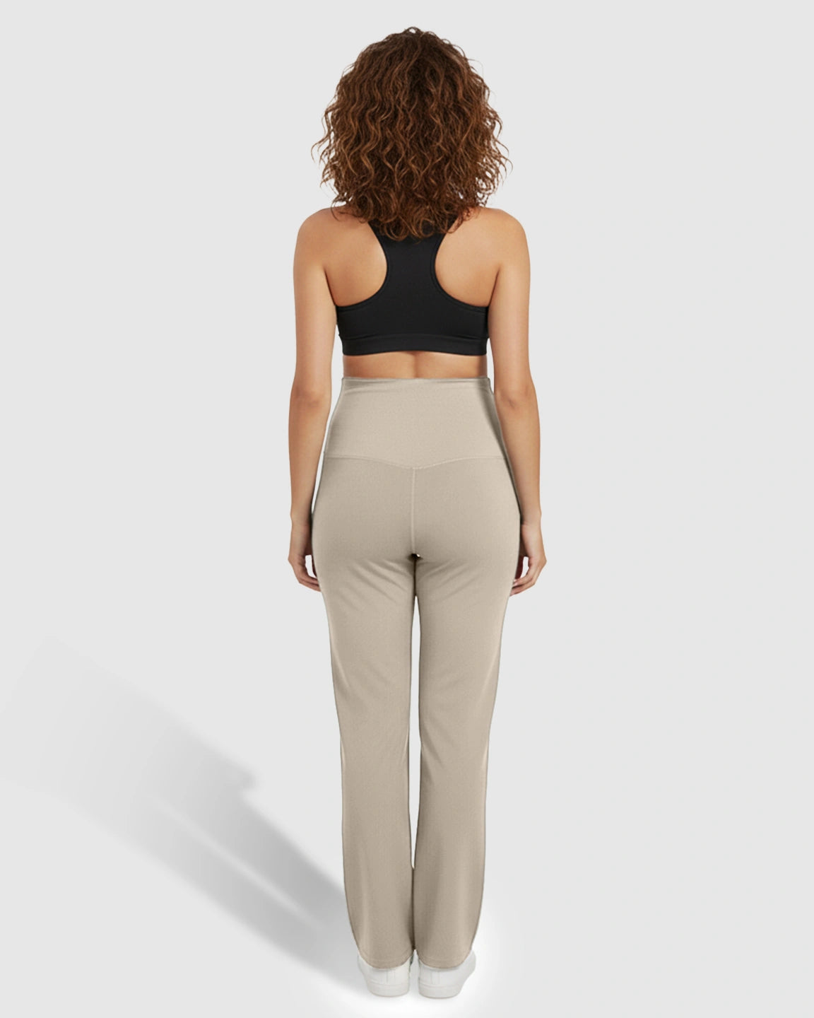 High Elastic Straight Leg Maternity Yoga Pants