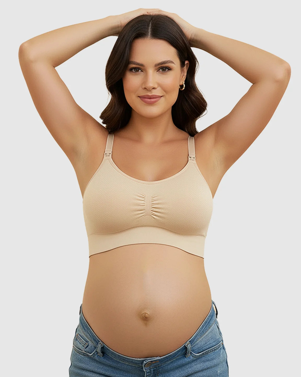 Wireless Front-Closure Maternity Nursing Bra