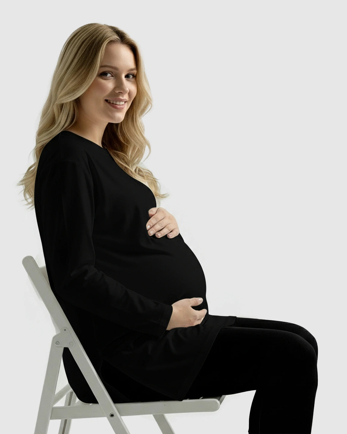 Soft Cotton Maternity Top