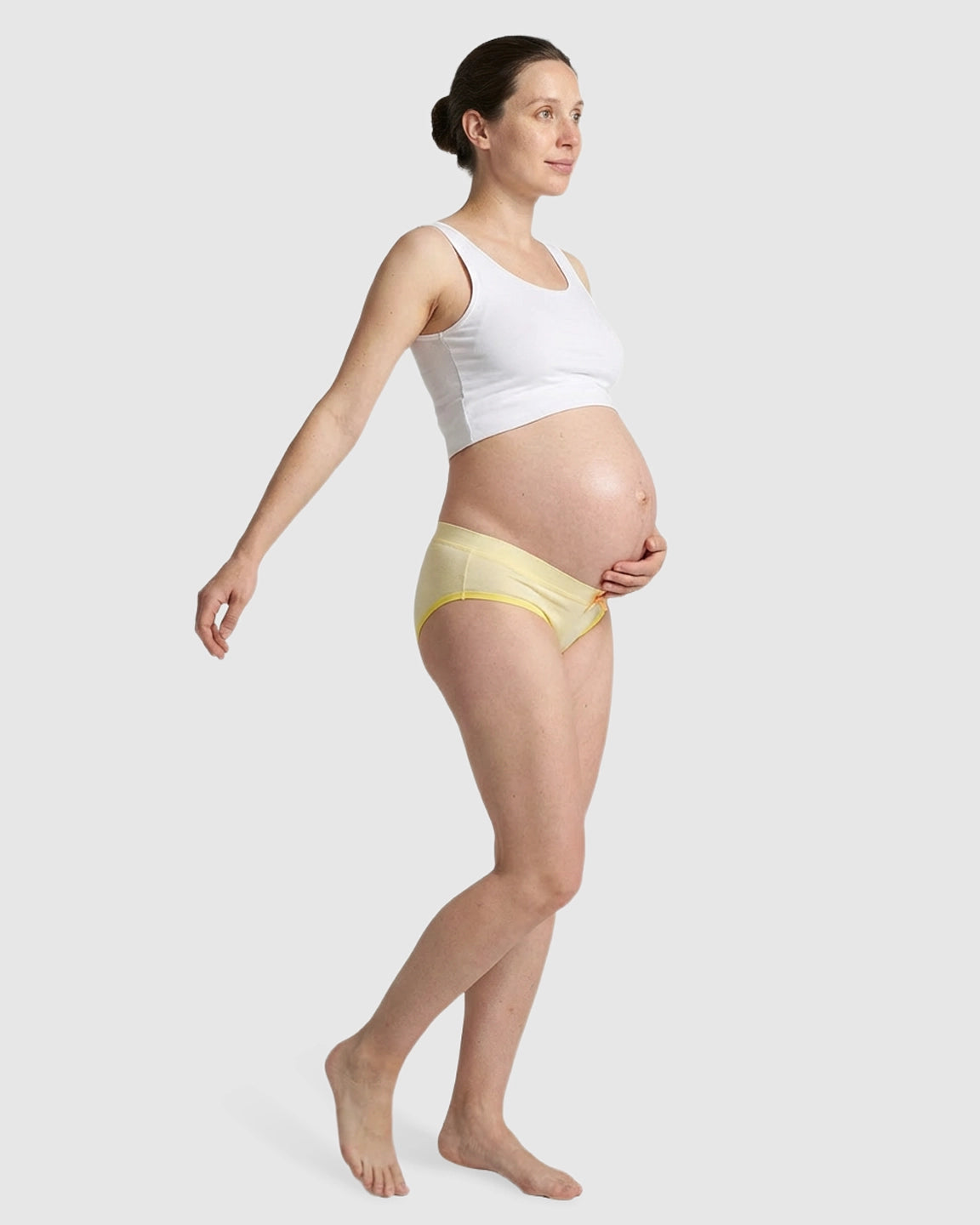Center Ribbon Boyleg Maternity Underwear