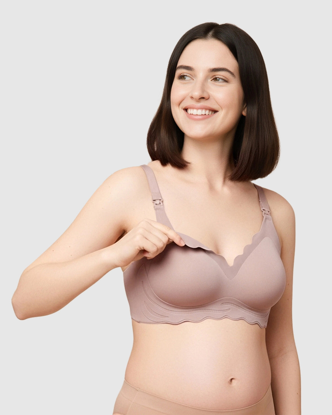Wireless Front Open Nursing Bra