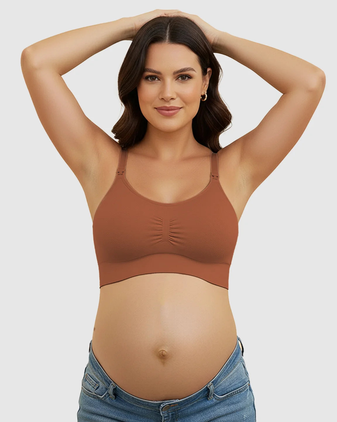 Wireless Front-Closure Maternity Nursing Bra