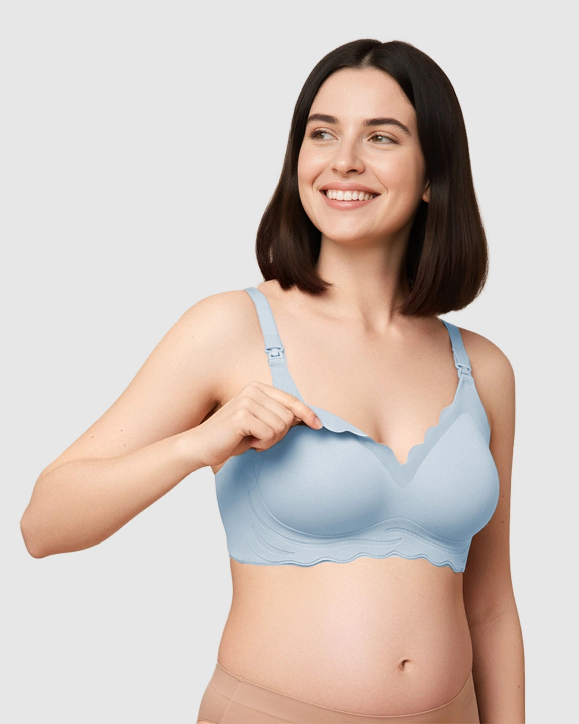 Wireless Front Open Nursing Bra