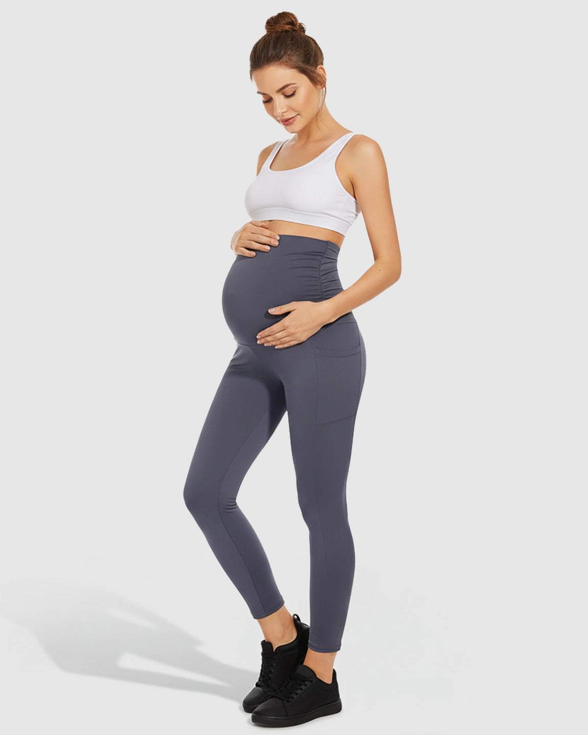 High-Elastic Support Activewear Maternity Leggings
