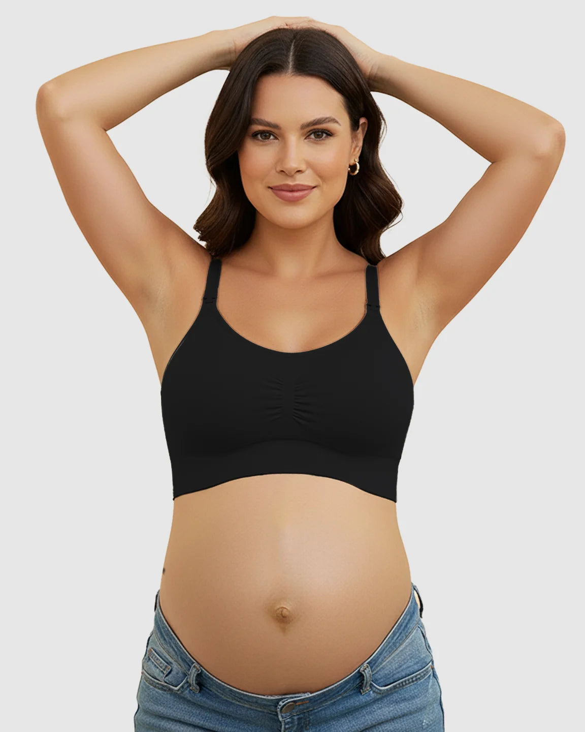 Wireless Front-Closure Maternity Nursing Bra