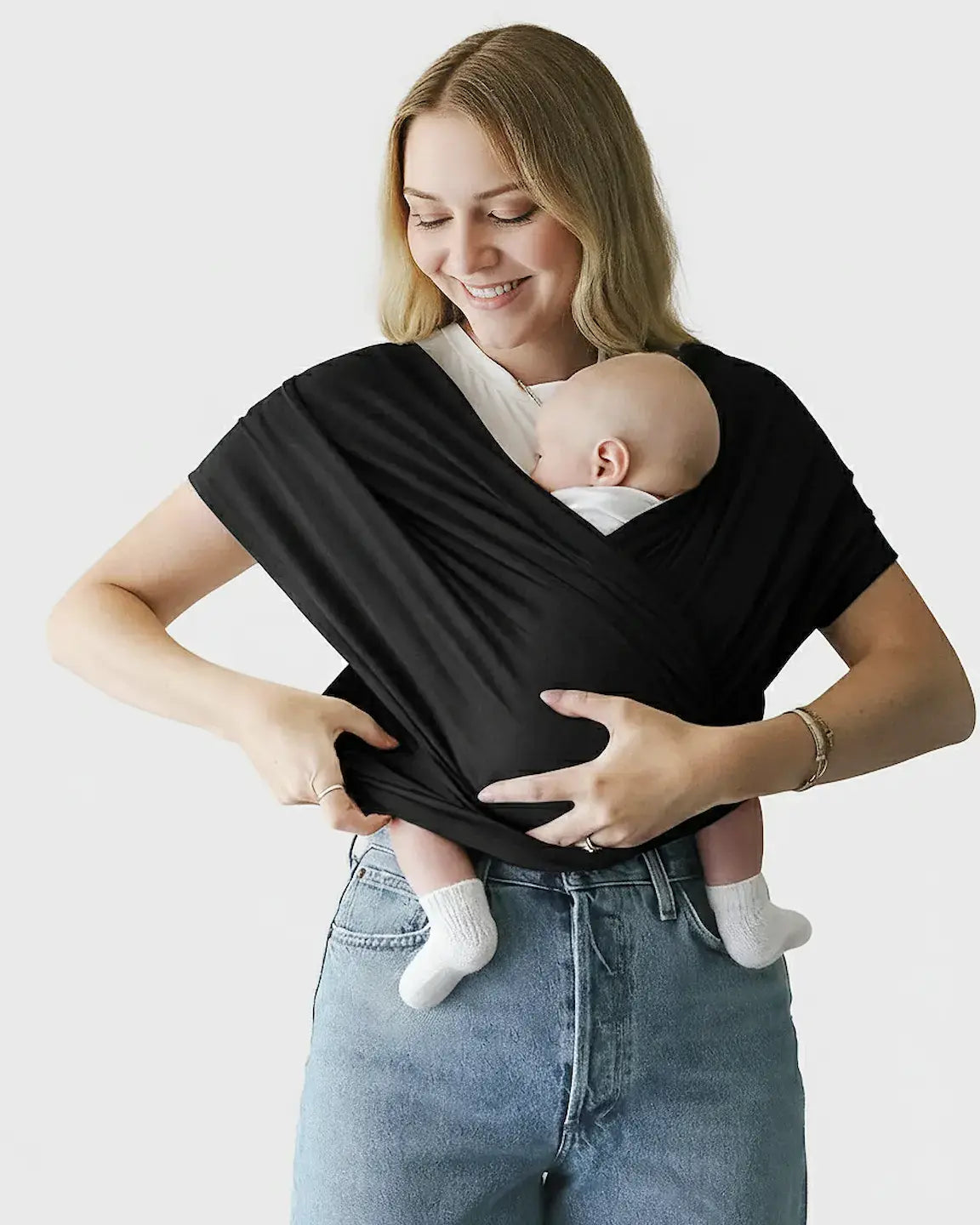 Skin-to-Skin Adjustable Baby Wrap Carrier