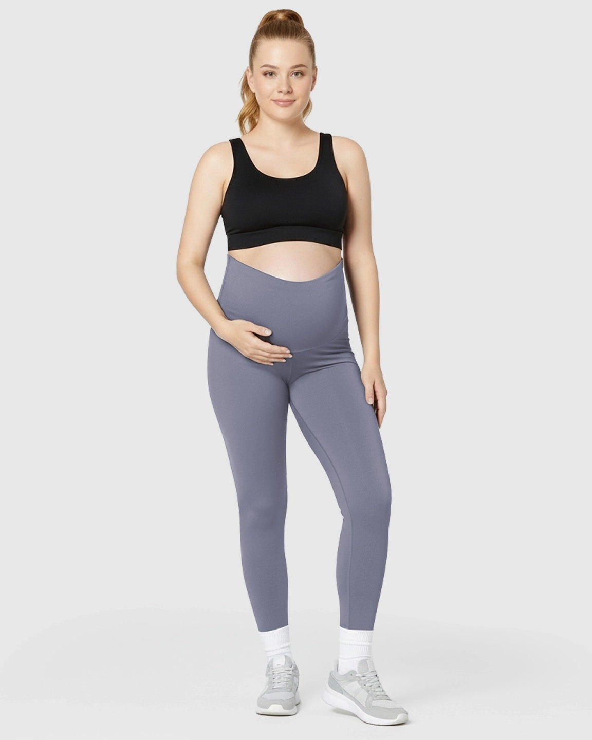 Ultra-Soft Support Maternity Midi Leggings