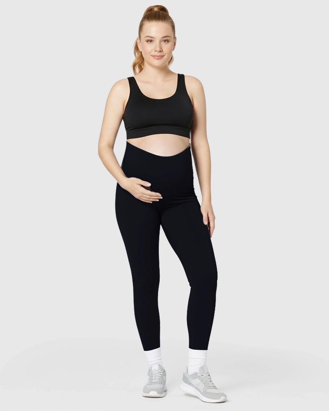 Ultra-Soft Support Maternity Midi Leggings