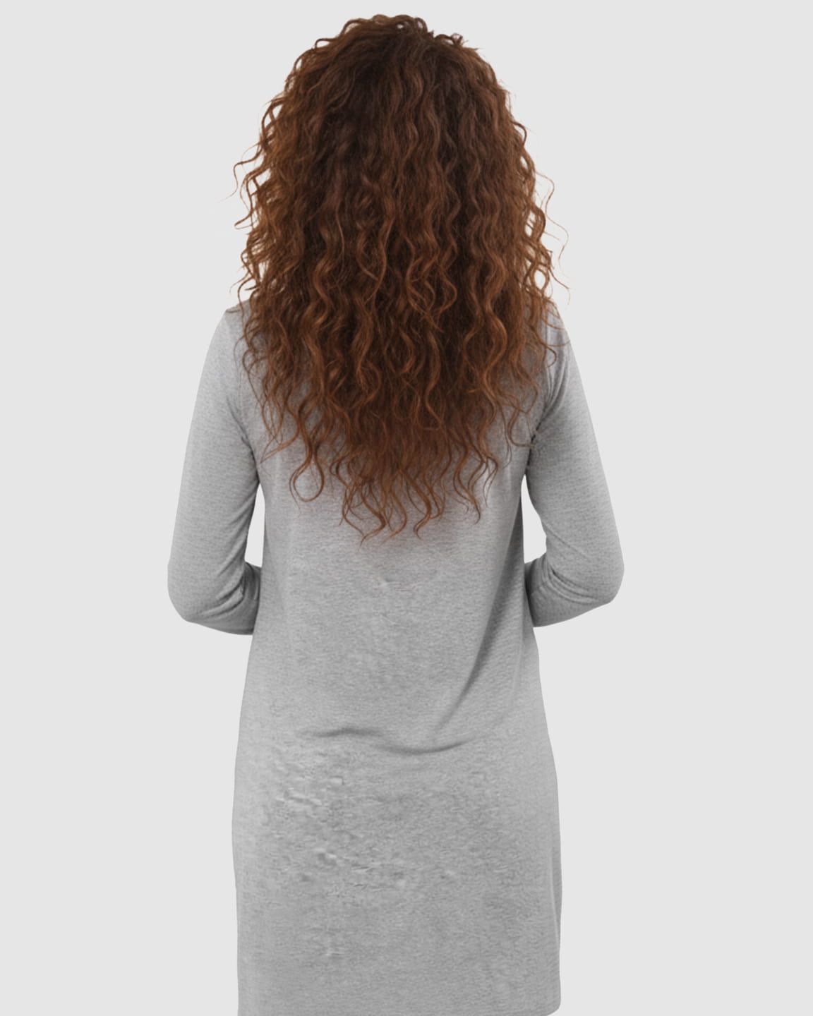 Straight-Cut Maternity Mini Dress with Graphic Print