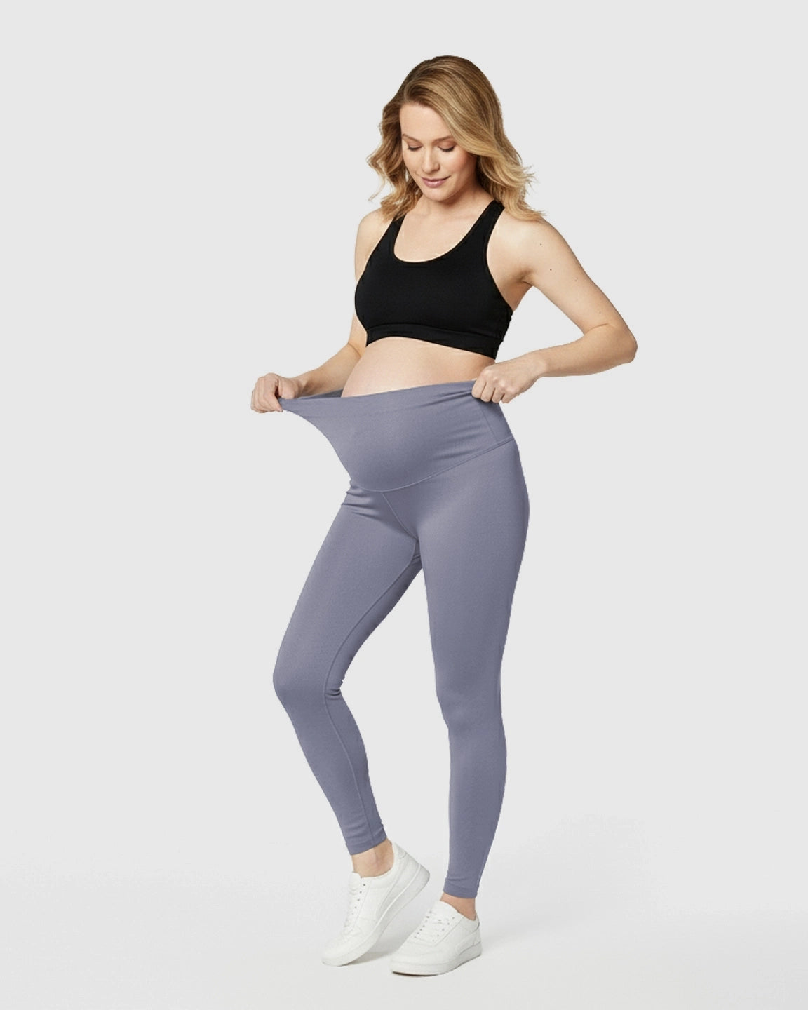 Ultra-Soft Support Maternity Midi Leggings