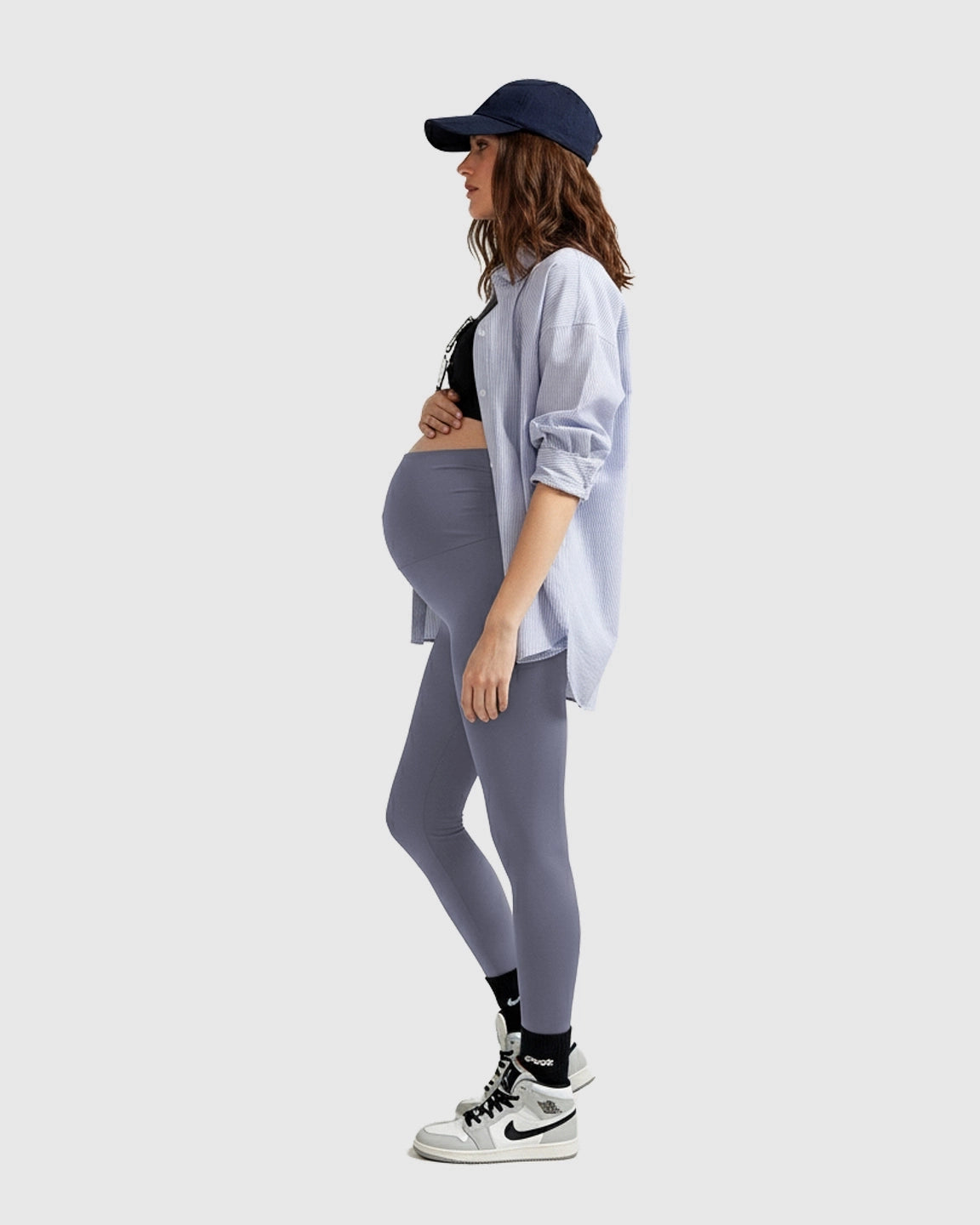 Ultra-Soft Support Maternity Midi Leggings