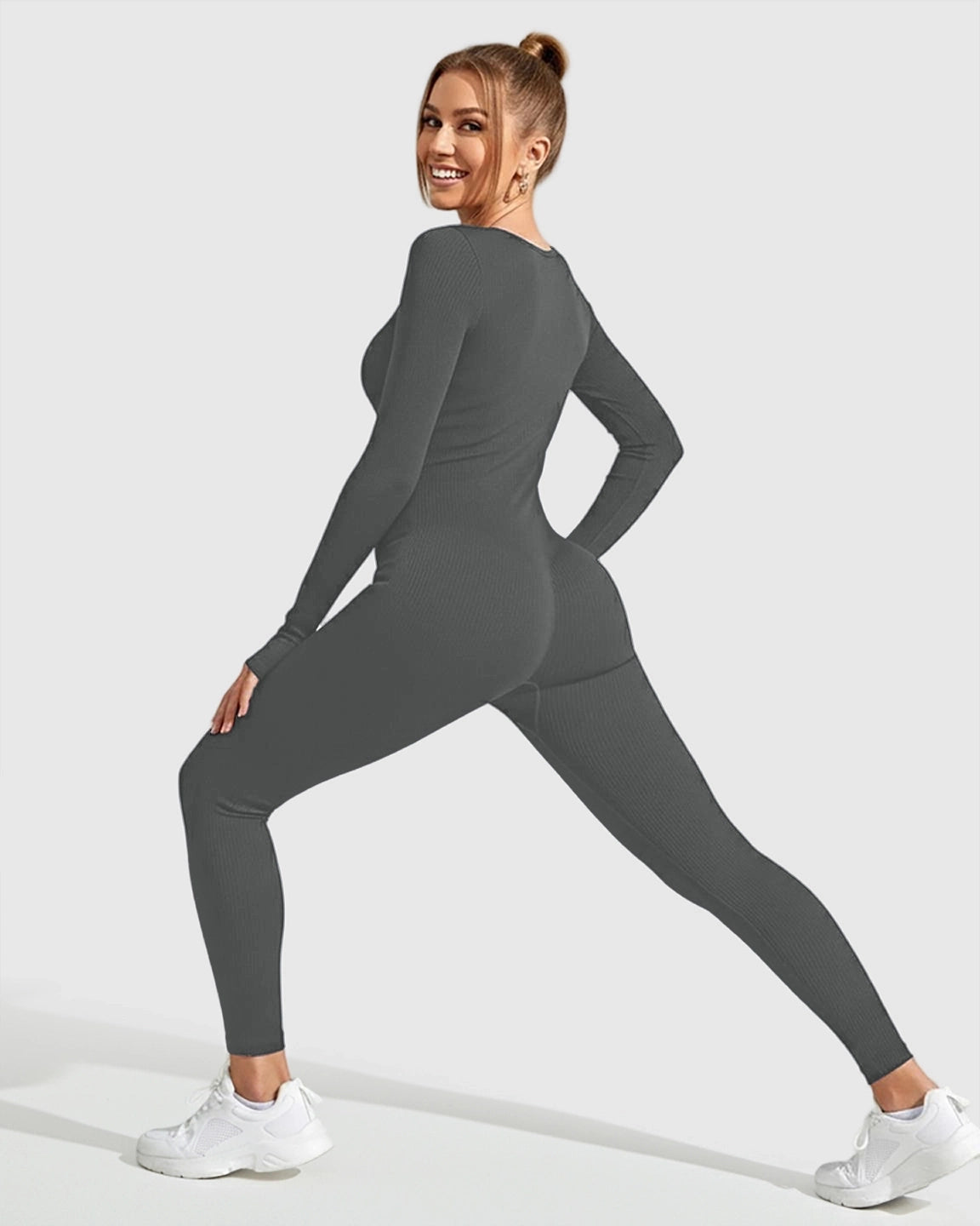 Seamless Ankle Length Maternity Bodysuit