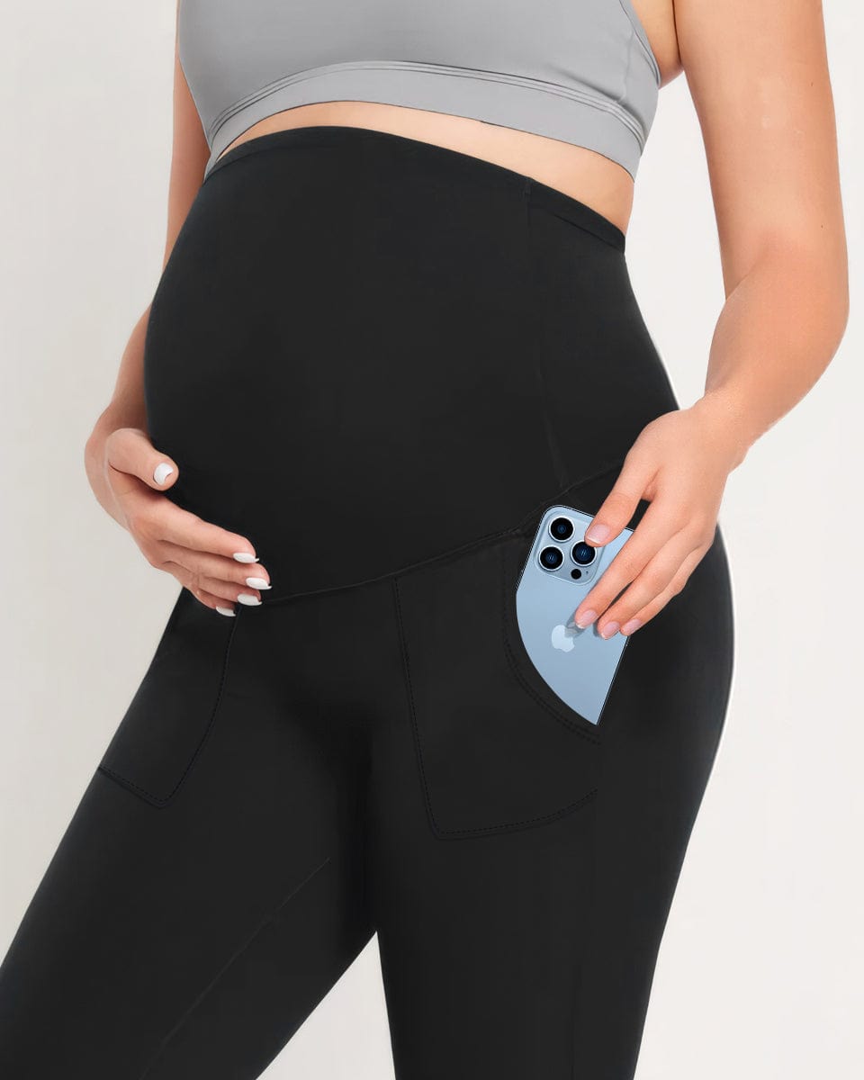 The Flare Forever Maternity Legging - With Pockets