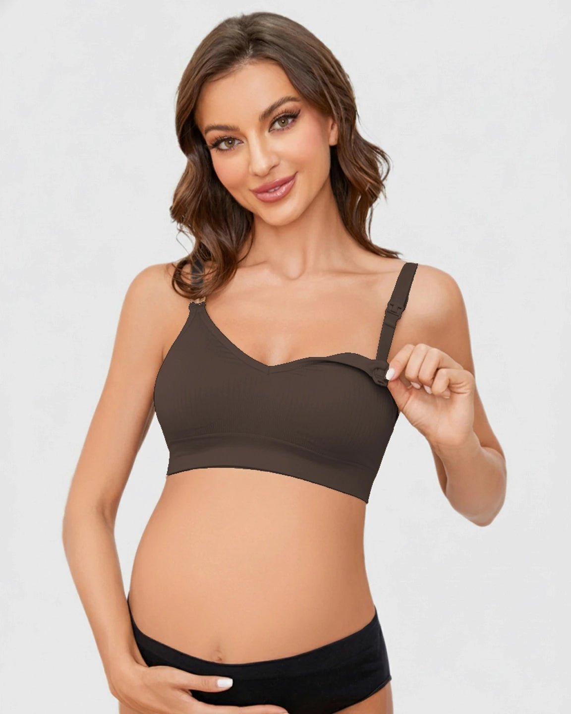 Wireless Front-Open Maternity Nursing Bra