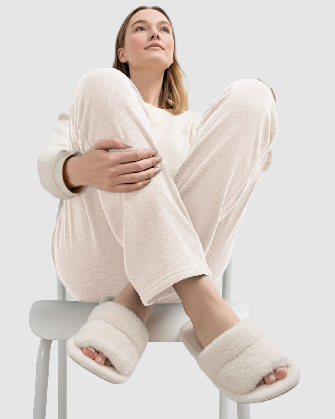 Wide-Leg Flowy Support Maternity Pants