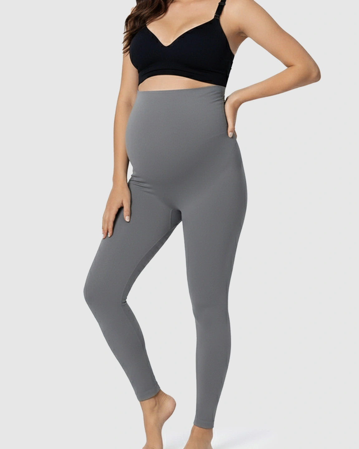 Belly Support Stretch Maternity Leggings