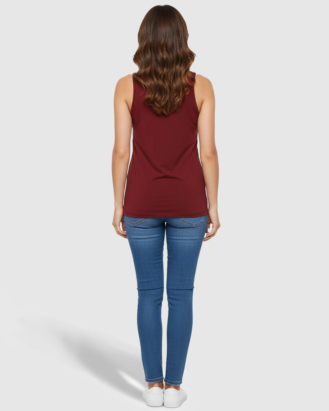 Pull-Up Nursing Access Loose Fit Tank Top