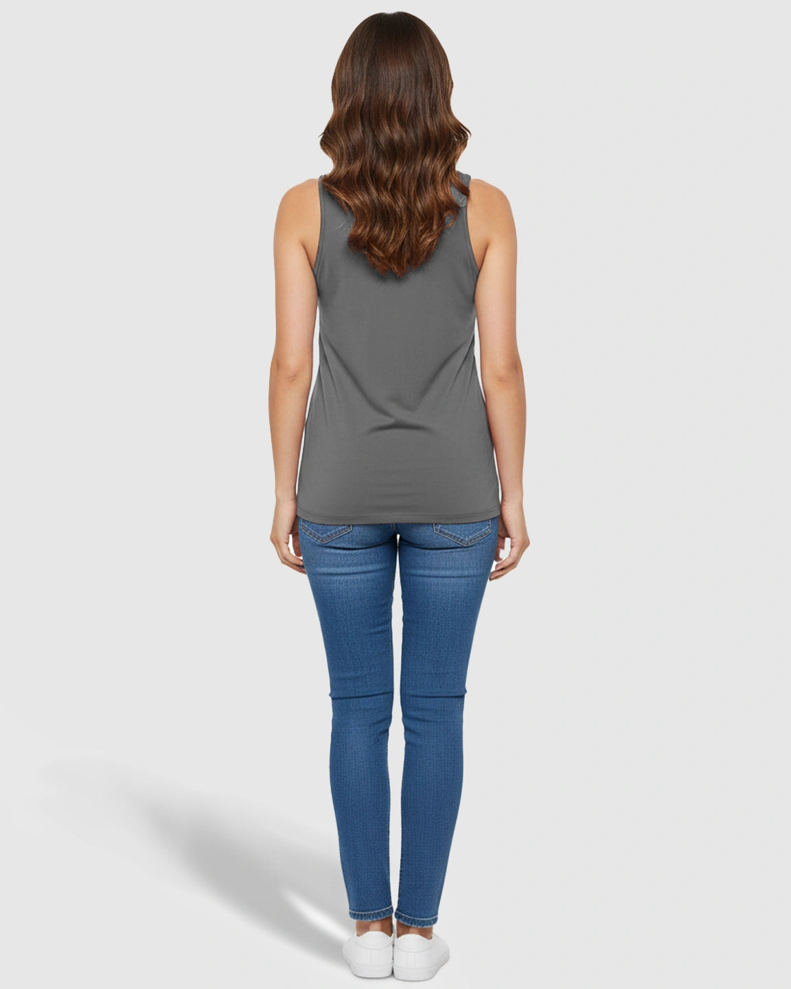 Pull-Up Nursing Access Loose Fit Tank Top