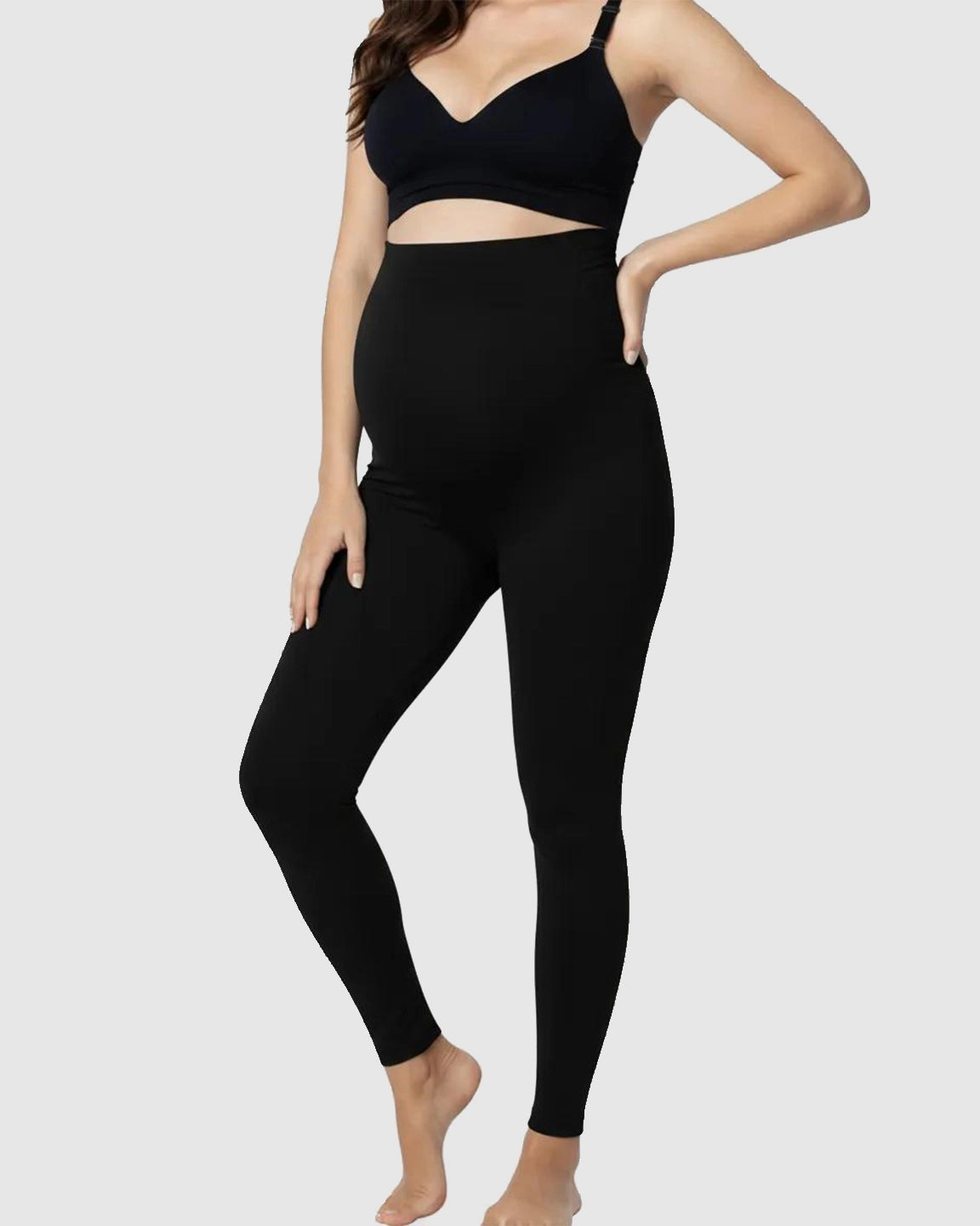 Belly Support Stretch Maternity Leggings