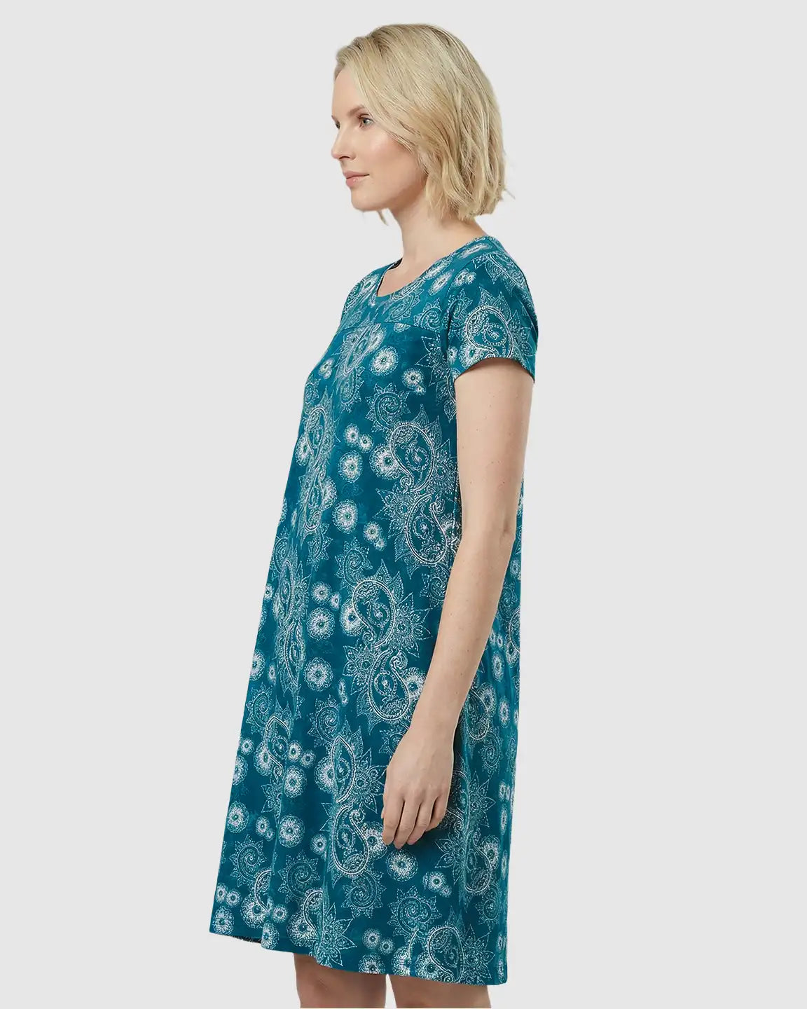 Breathable Cotton A-Line Nursing & Maternity Dress