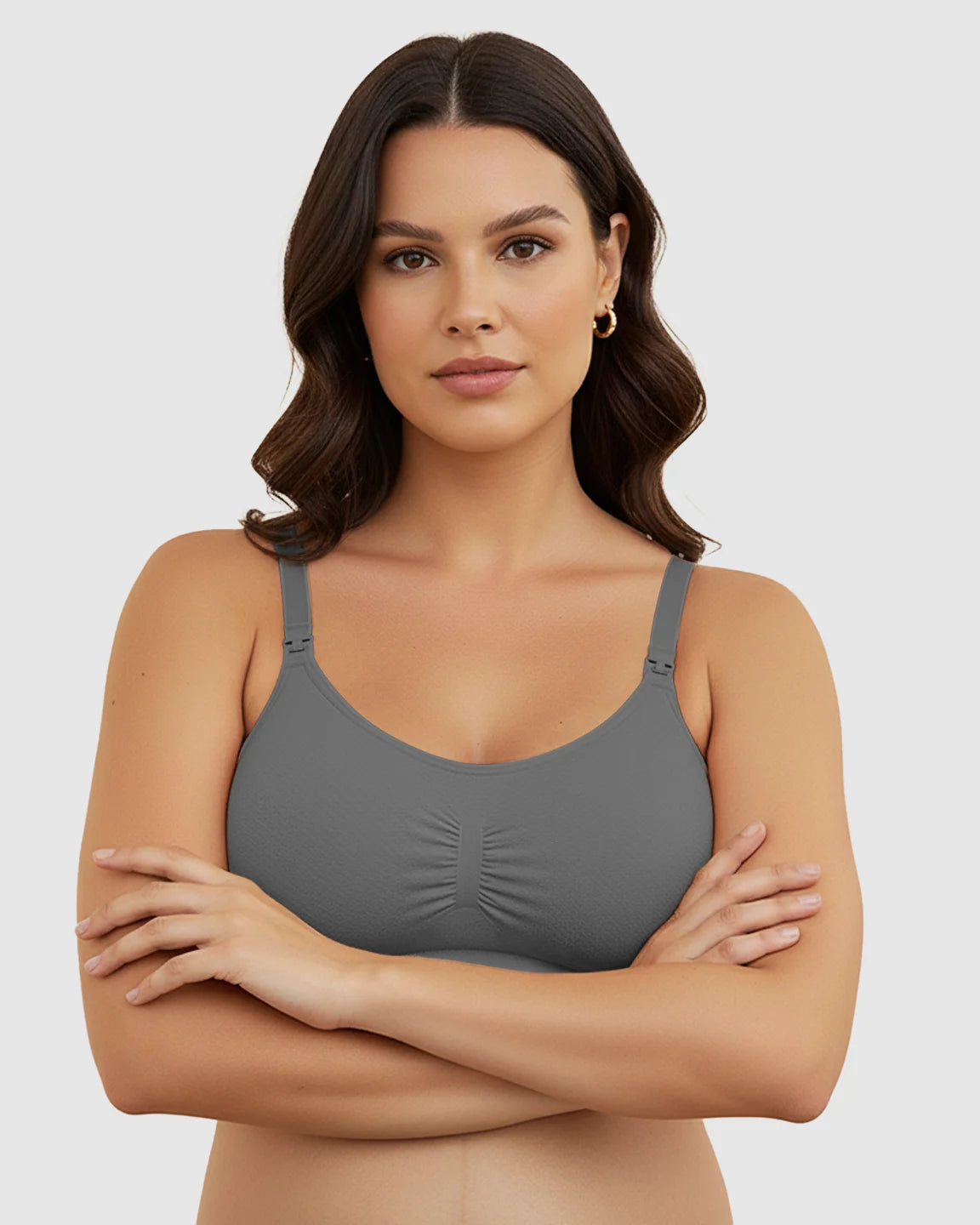 Wireless Front-Closure Maternity Nursing Bra
