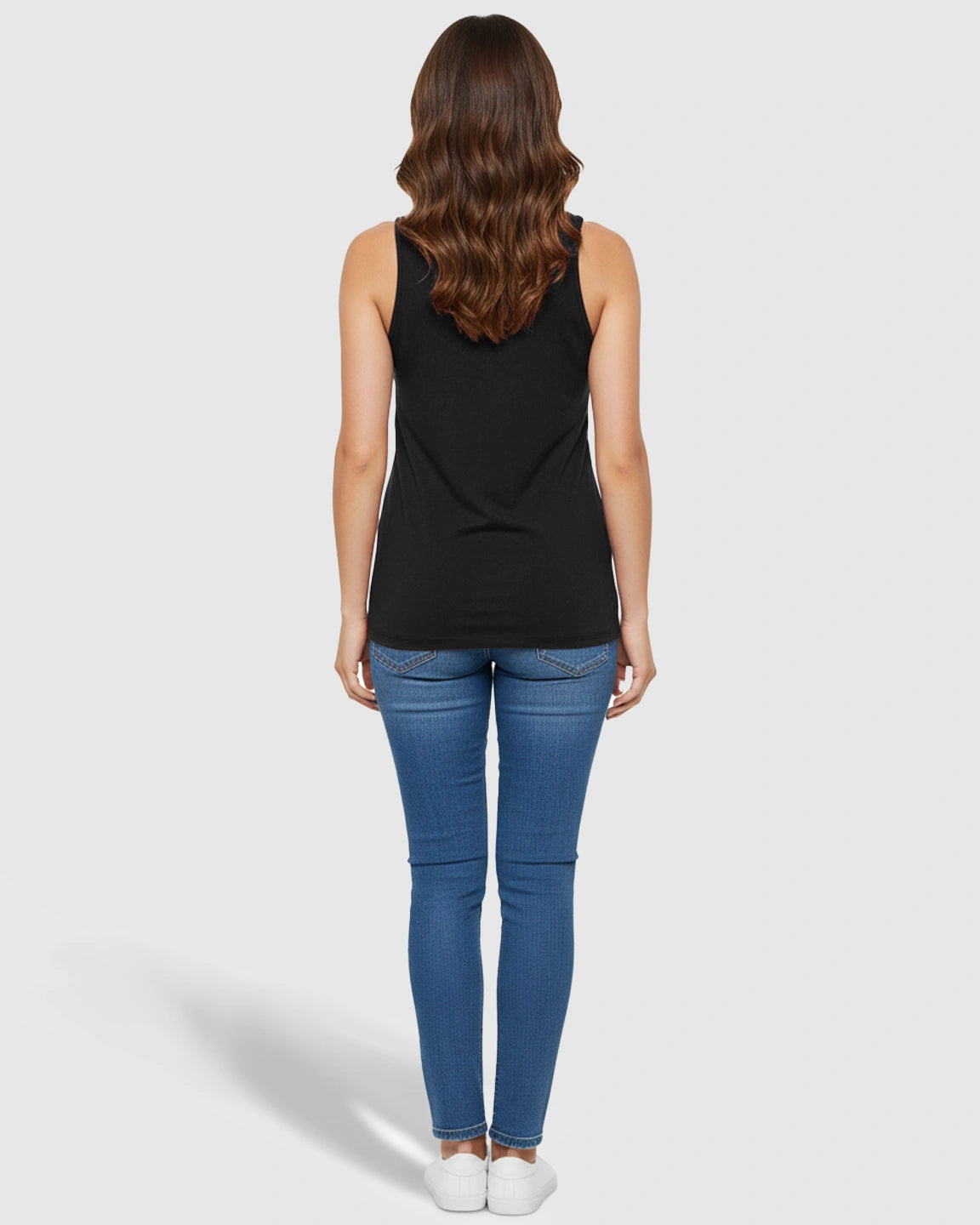 Pull-Up Nursing Access Loose Fit Tank Top