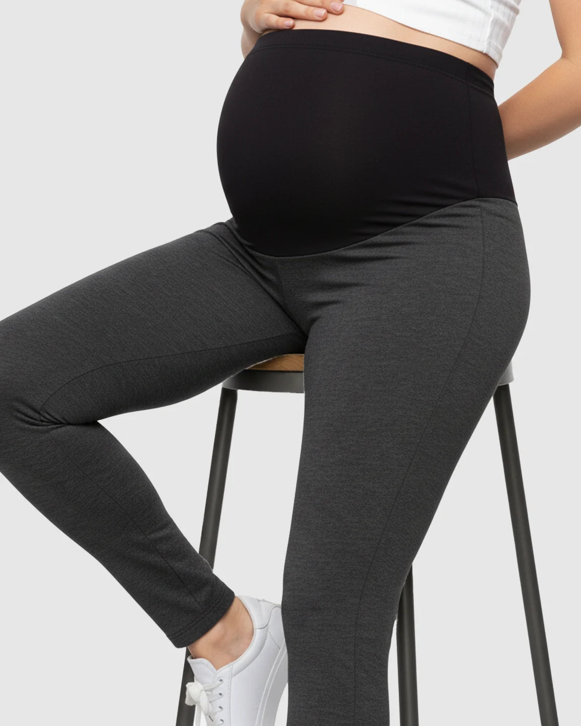 Support Panel Slim-Fit Maternity Leggings