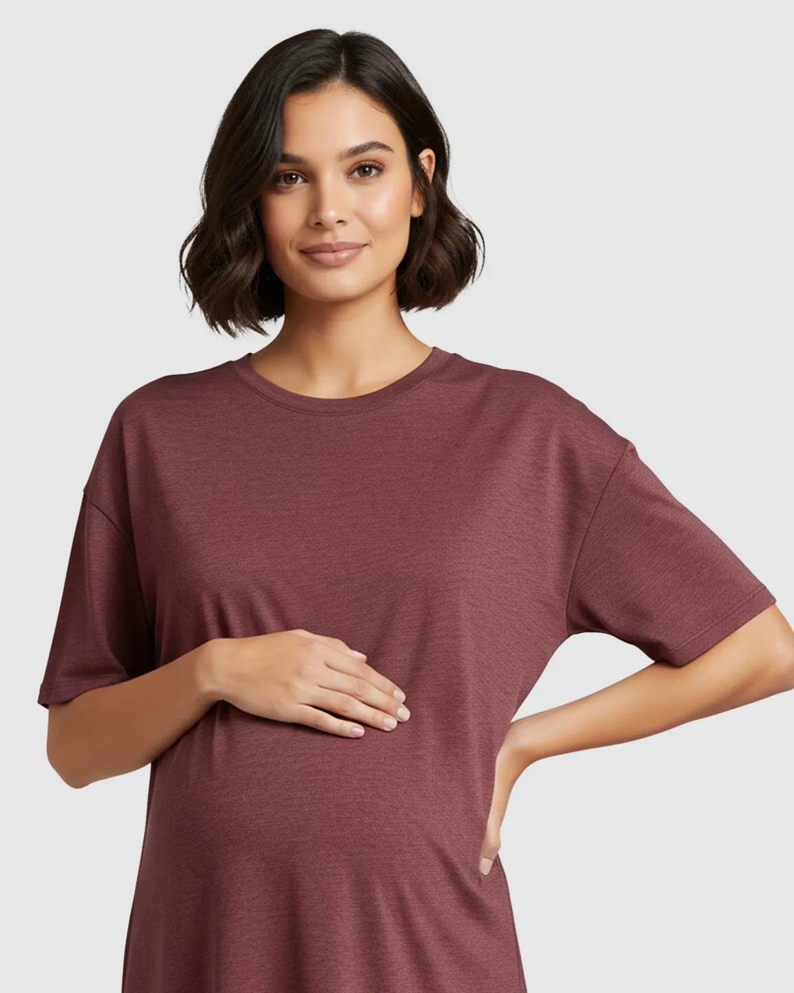 Ultra-Soft Oversized Maternity Loungewear Set