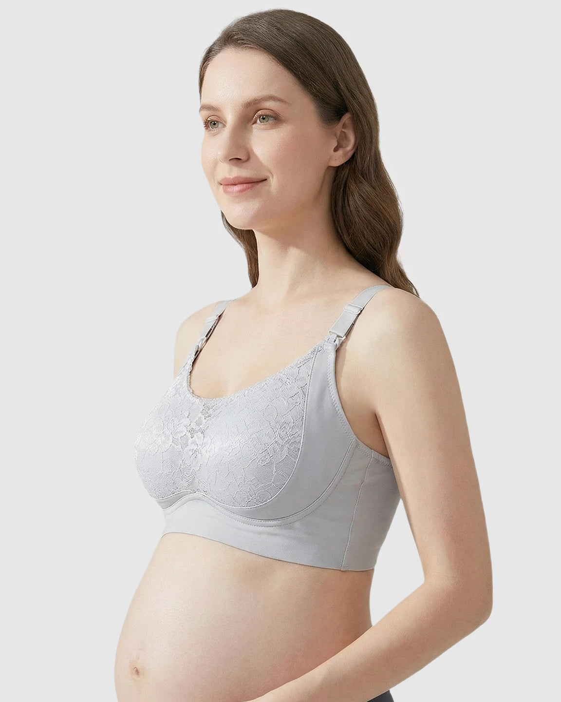 One-Piece Lace Breastfeeding Bra