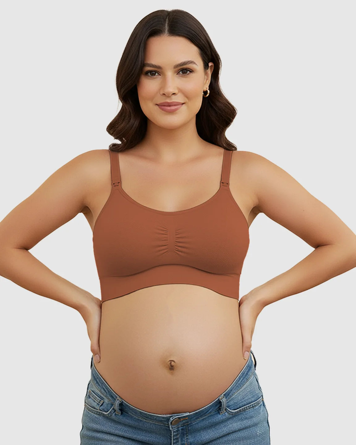 Wireless Front-Closure Maternity Nursing Bra