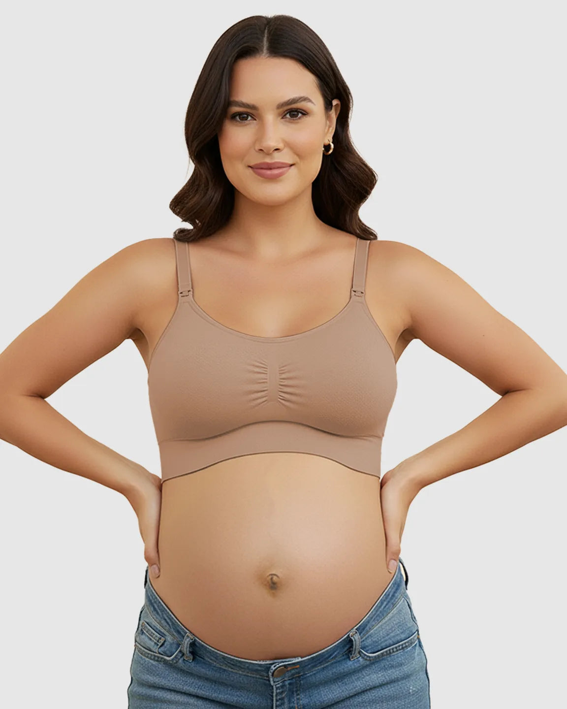 Wireless Front-Closure Maternity Nursing Bra
